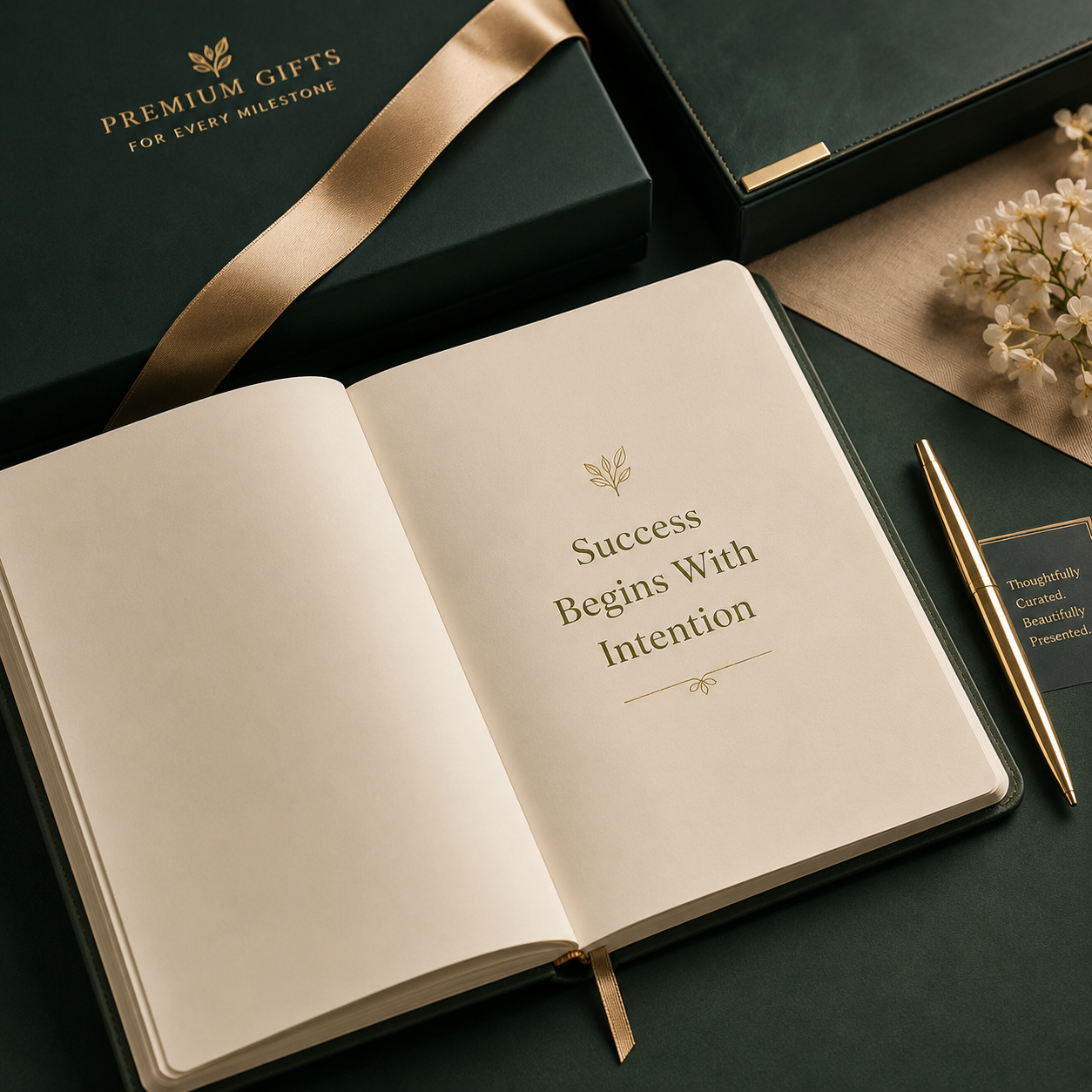Custom quote printing on corporate diaries