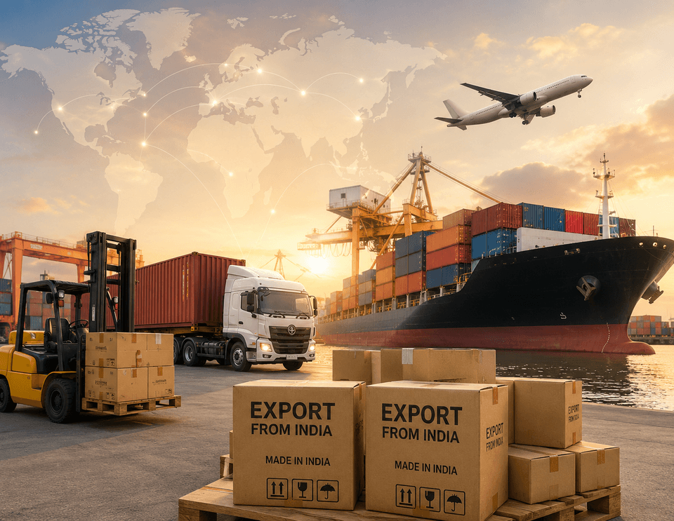 Riyan Exim global export logistics — product supply from India