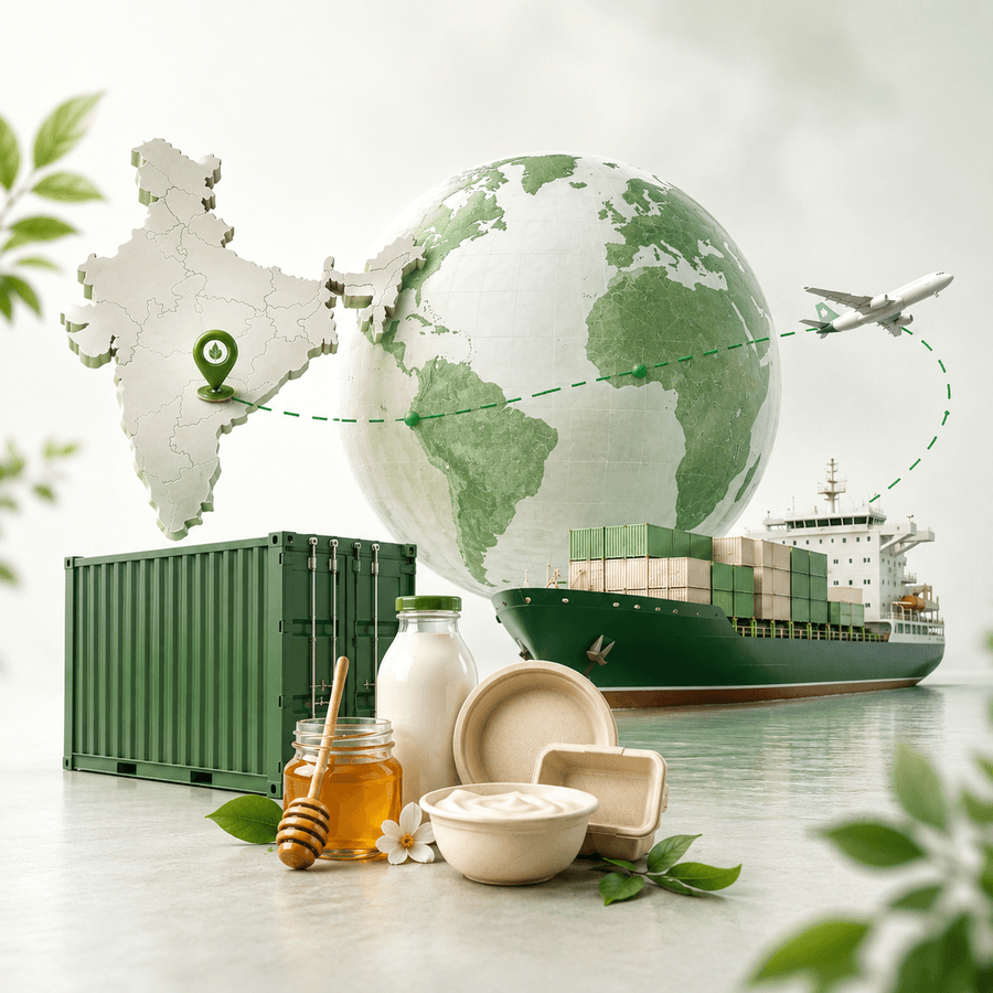 Riyan Exim global export — shipping natural products from India worldwide