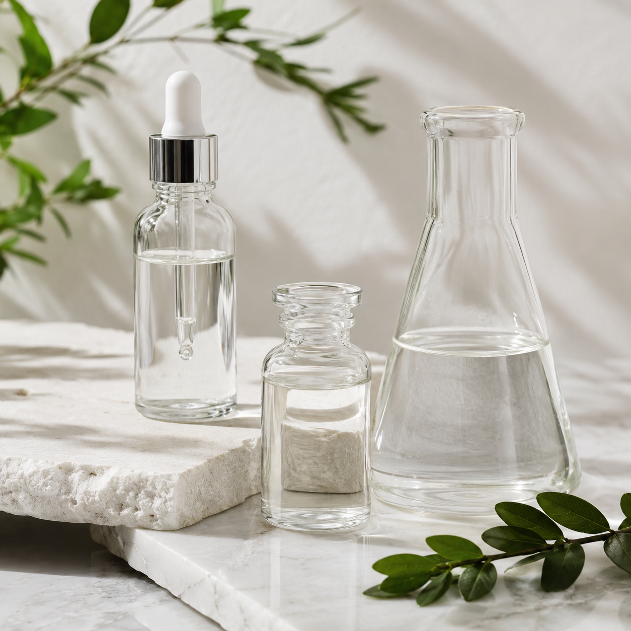 Nicotine extract bottled for industrial supply